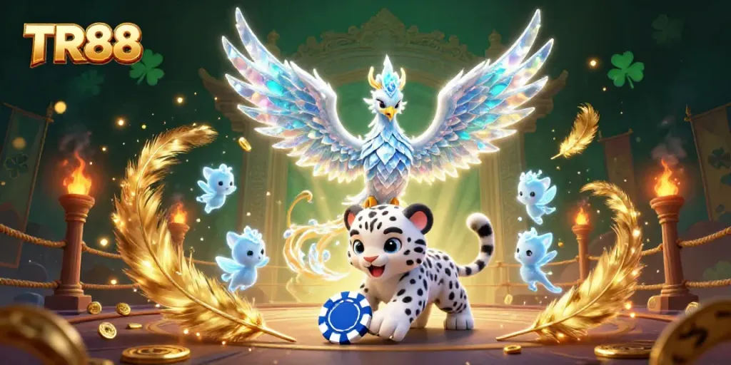 Engage in the strategic gameplay of TR88 with dazzling characters and dynamic casino elements.